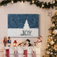 Joy Snowflake - Premium Gallery Wrapped Canvas  - Ready to Hang