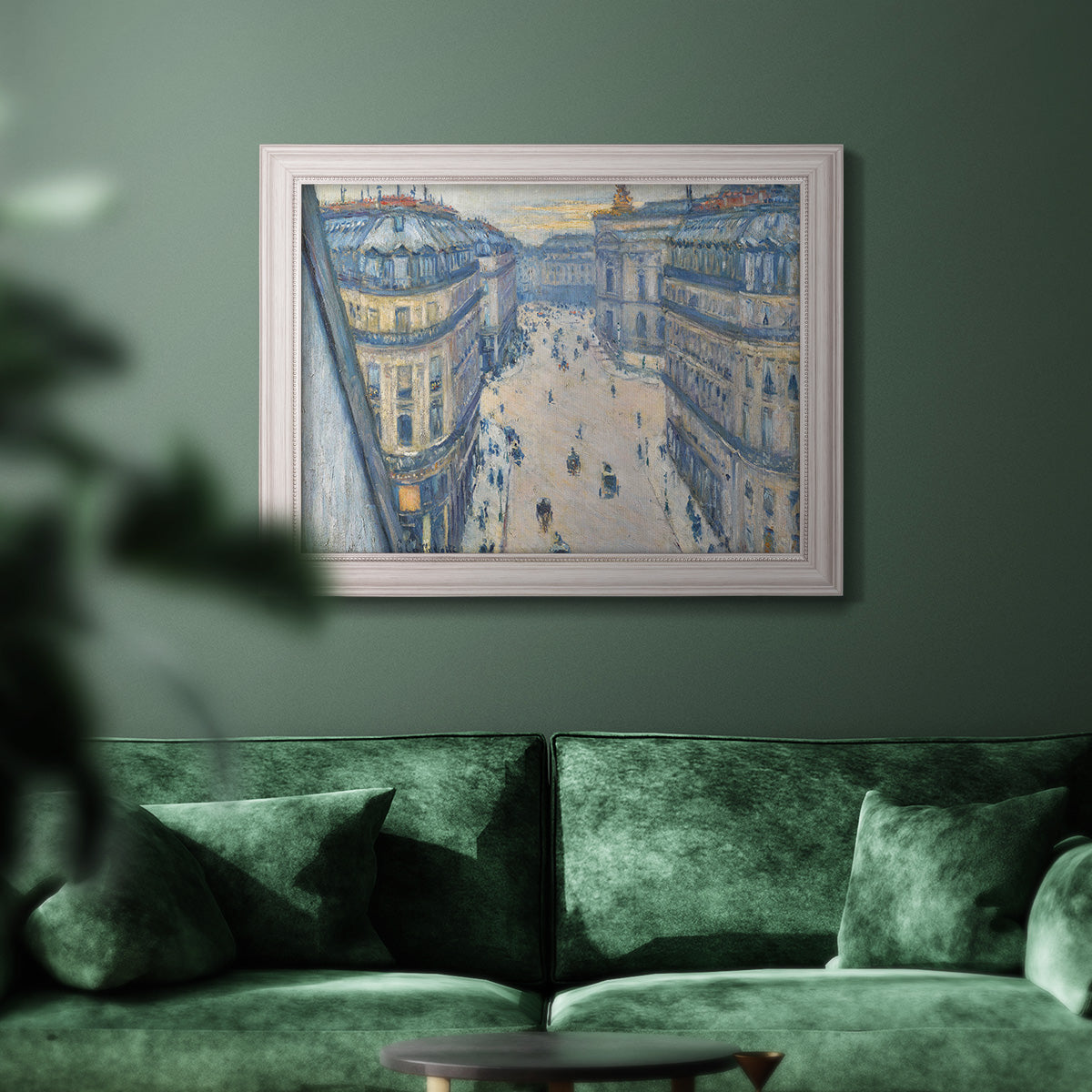 Halévy Street, View from the Seventh Floor - Ornate Framed Canvas Print
