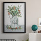 Farmhouse Christmas Noel - Modern Framed Canvas Print