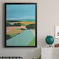 Bright Colored Countryside II - Modern Framed Canvas Print