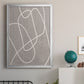 Fissures II - Modern Framed Canvas Print