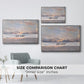 A Cloud Study, Sunset, c. 1821-1822 - Floater Framed Canvas Print
