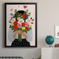 Darling Valentine Collection B - Modern Framed Canvas Print