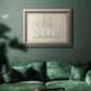 Sailboat Blueprint I Premium Framed Canvas- Ready to Hang