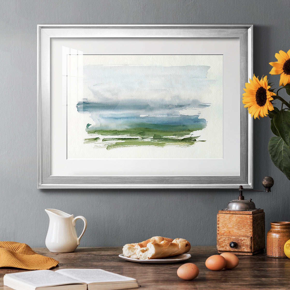 Coastline Splash III Premium Framed Print - Ready to Hang