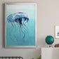 Jelly Fish - Modern Framed Canvas Print