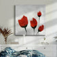 Red Drops V - Canvas Art Print