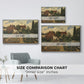 Garden of a Florist (The Flower Garden), 1864 - Floater Framed Canvas Print