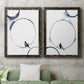 Woman in the Moon I - Premium Framed Canvas 2 Piece Set - Ready to Hang