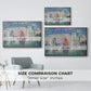 Entrance to the Port of La Rochelle, 1921 - Floater Framed Canvas Print