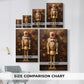 Warm Lantern Hearth Carol - Canvas Art Print