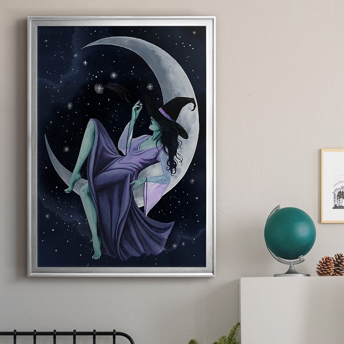 Star Sorceress I - Modern Framed Canvas Print