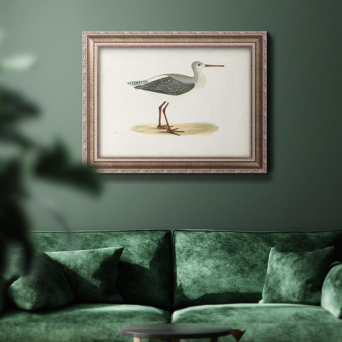 Morris Sandpipers I Premium Framed Canvas- Ready to Hang