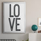 Bold Love II - Modern Framed Canvas Print