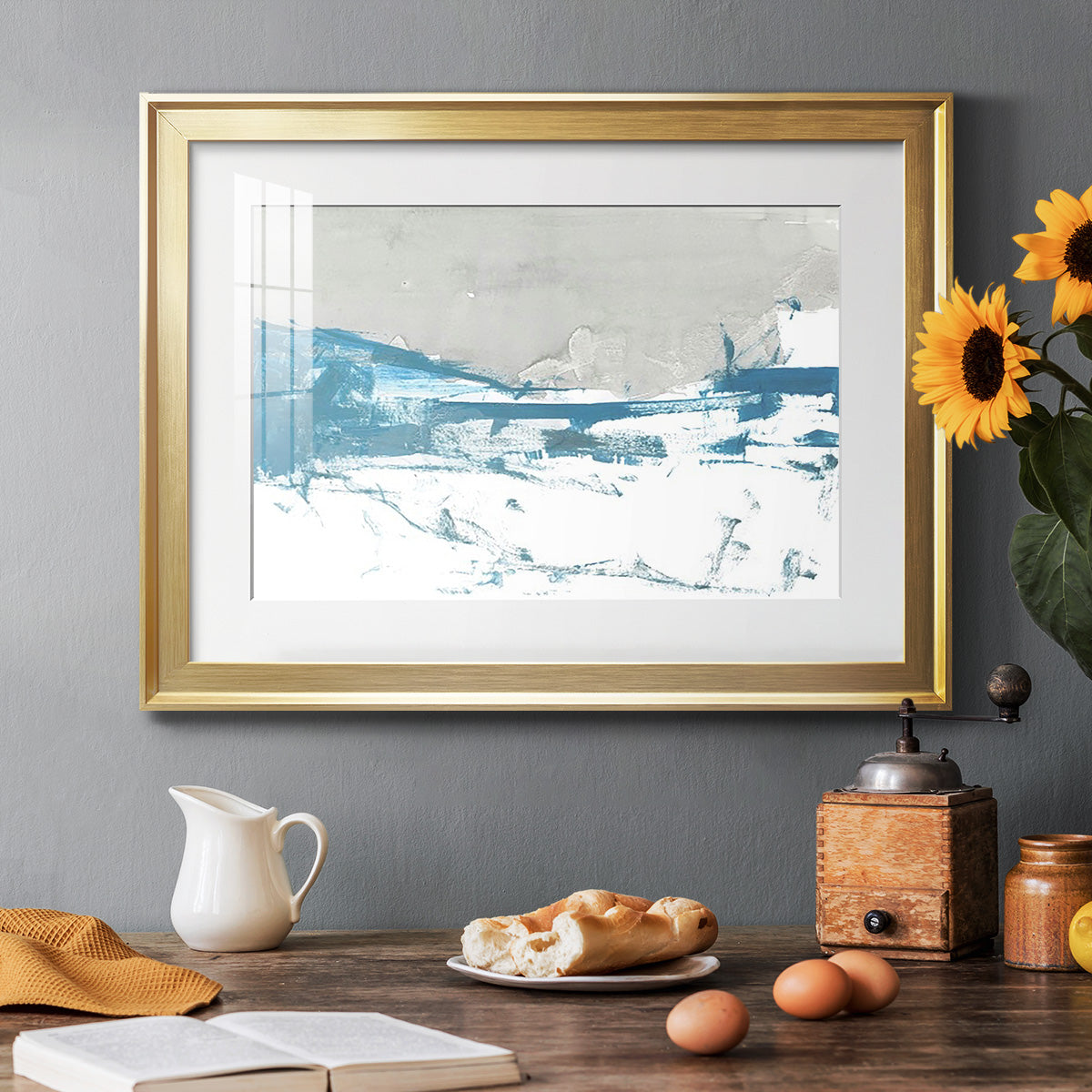 Meta Land I Premium Framed Print - Ready to Hang