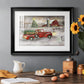Making Christmas Memories - Modern Framed Art Print