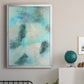 Blue Shift II - Modern Framed Canvas Print