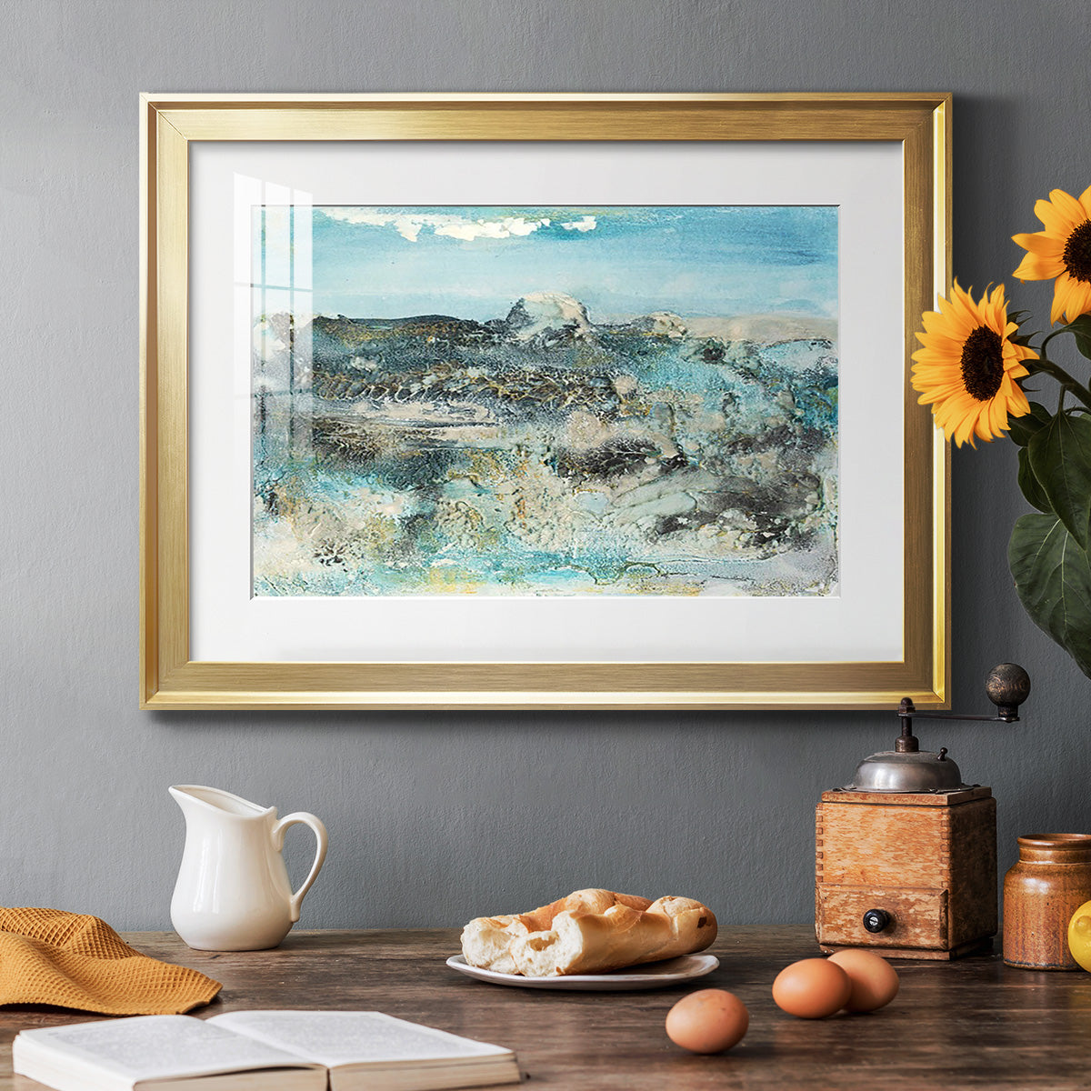 Pattern of Peace I - Modern Framed Art Print