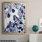 Indigo Song II - Modern Framed Canvas Print