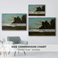 The River Loire at Nevers, 1901 - Floater Framed Canvas Print