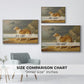 Rough-Coated Collie, 1809 - Floater Framed Canvas Print