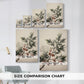 Tinsel-Gold Candle Parish - Canvas Art Print