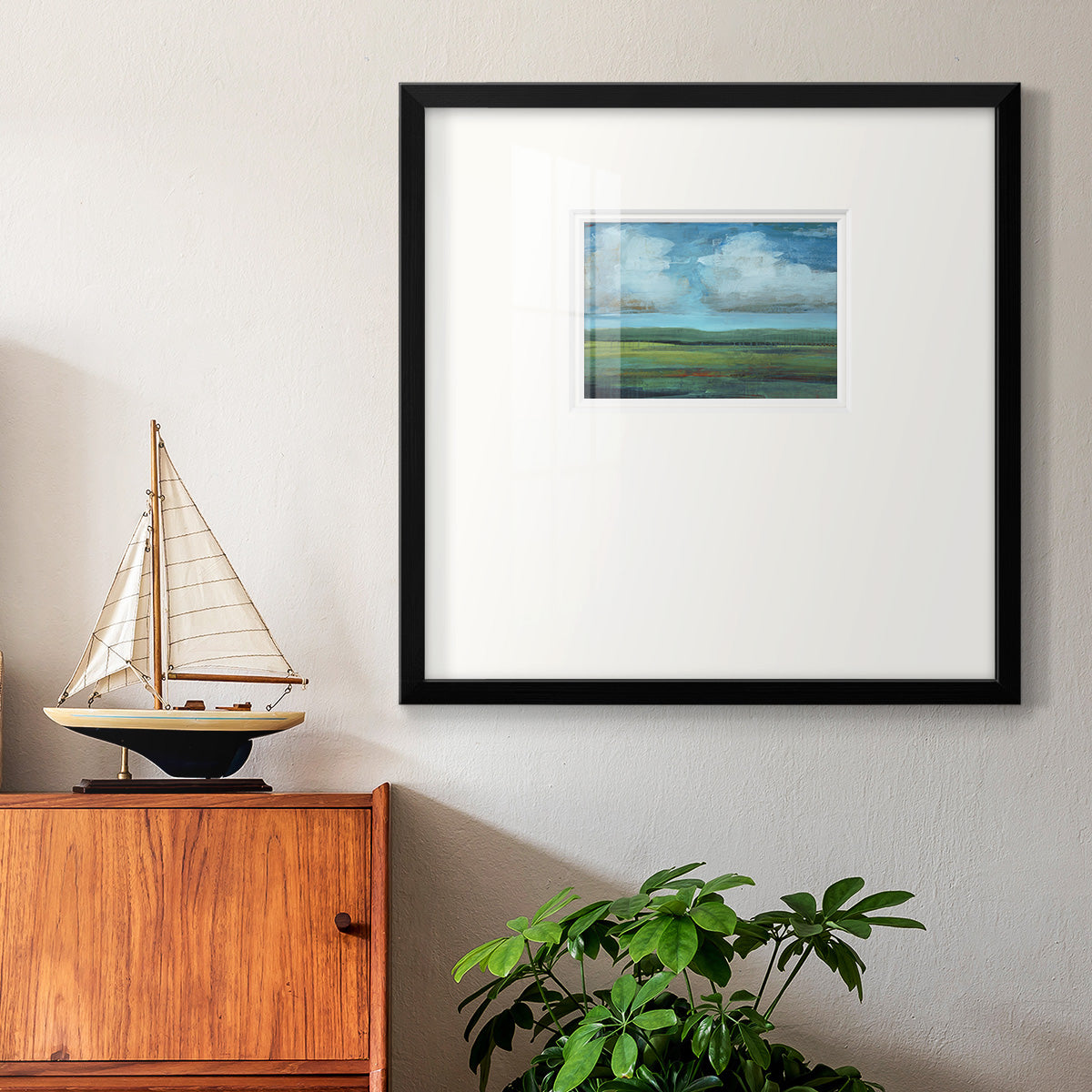 Natural Viewpoint- Premium Framed Print Double Matboard