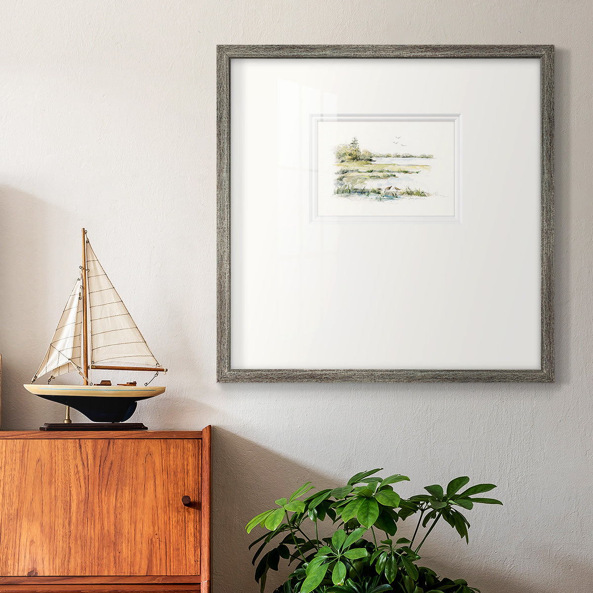 Cloisonne Dragonfly - Double Matboard Framed Print