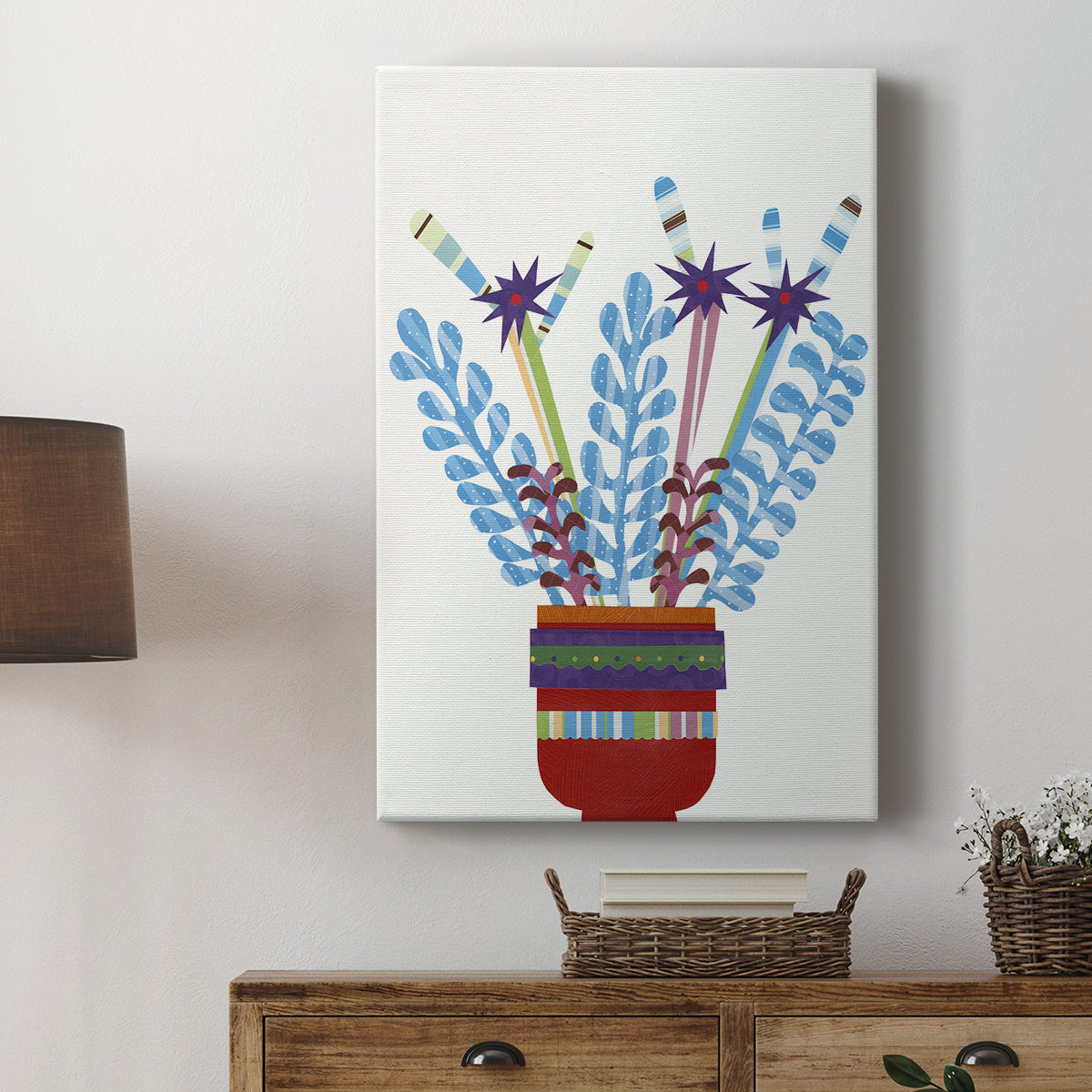 Cheerful Succulent IV - Canvas Art Print