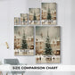 Gilded Whisper of Wreath - Canvas Art Print