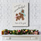 Time of the Year Gingerbread - Canvas Art Print