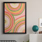 Abstract Rainbow II - Modern Framed Canvas Print