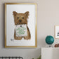 Love and Yorkshire Terrier - Modern Framed Canvas Print