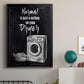 Normal Is Just A Setting - Modern Framed Canvas Print