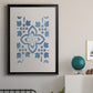 Monochrome Terra Mesa Tile I - Modern Framed Canvas Print
