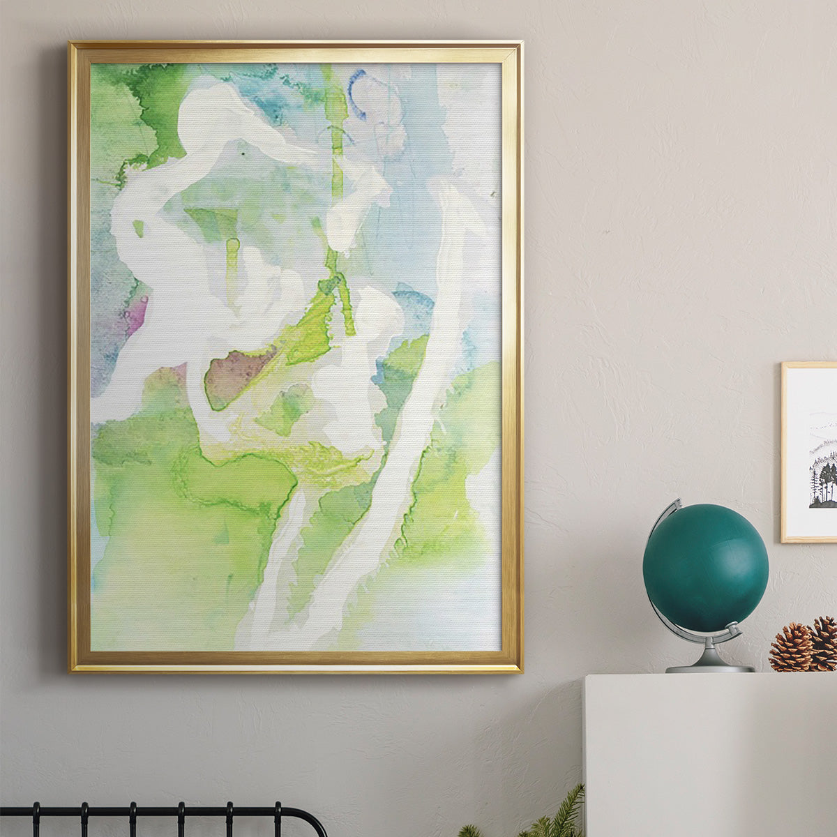 Rising Above II - Modern Framed Canvas Print
