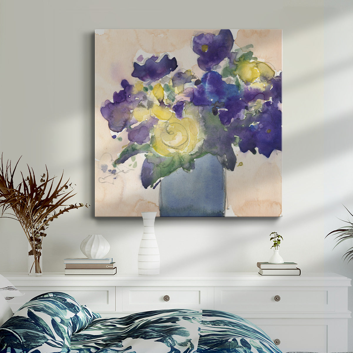 Floral Beauties II - Canvas Art Print