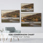 Landingsbrygge Husvik, Drøbak, 1875 - Floater Framed Canvas Print