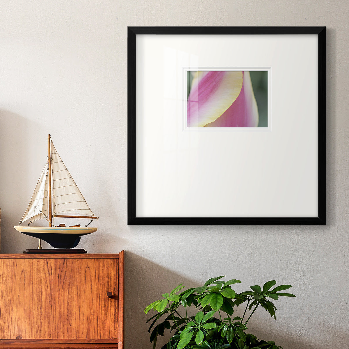 Delicate- Premium Framed Print Double Matboard