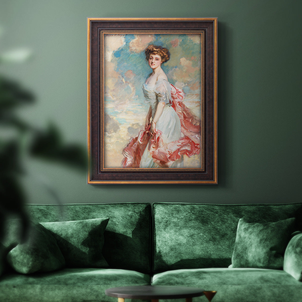 Miss Mathilde Townsend - Ornate Framed Canvas Print
