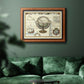 Nautical Map II Premium Framed Canvas- Ready to Hang