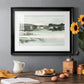 Turquoise Marsh II - Modern Framed Art Print