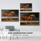 The Shire Horse Elephant in an Extensive Landscape, c. 1850s - Floater Framed Canvas Print