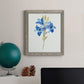 Blue Blossom Botanical III - Premium Canvas Framed in Barnwood - Ready to Hang