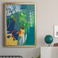 Tropical Graphics III - Modern Framed Canvas Print