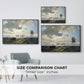 Fresh Breeze on the Norwegian Coast, 1876 - Floater Framed Canvas Print