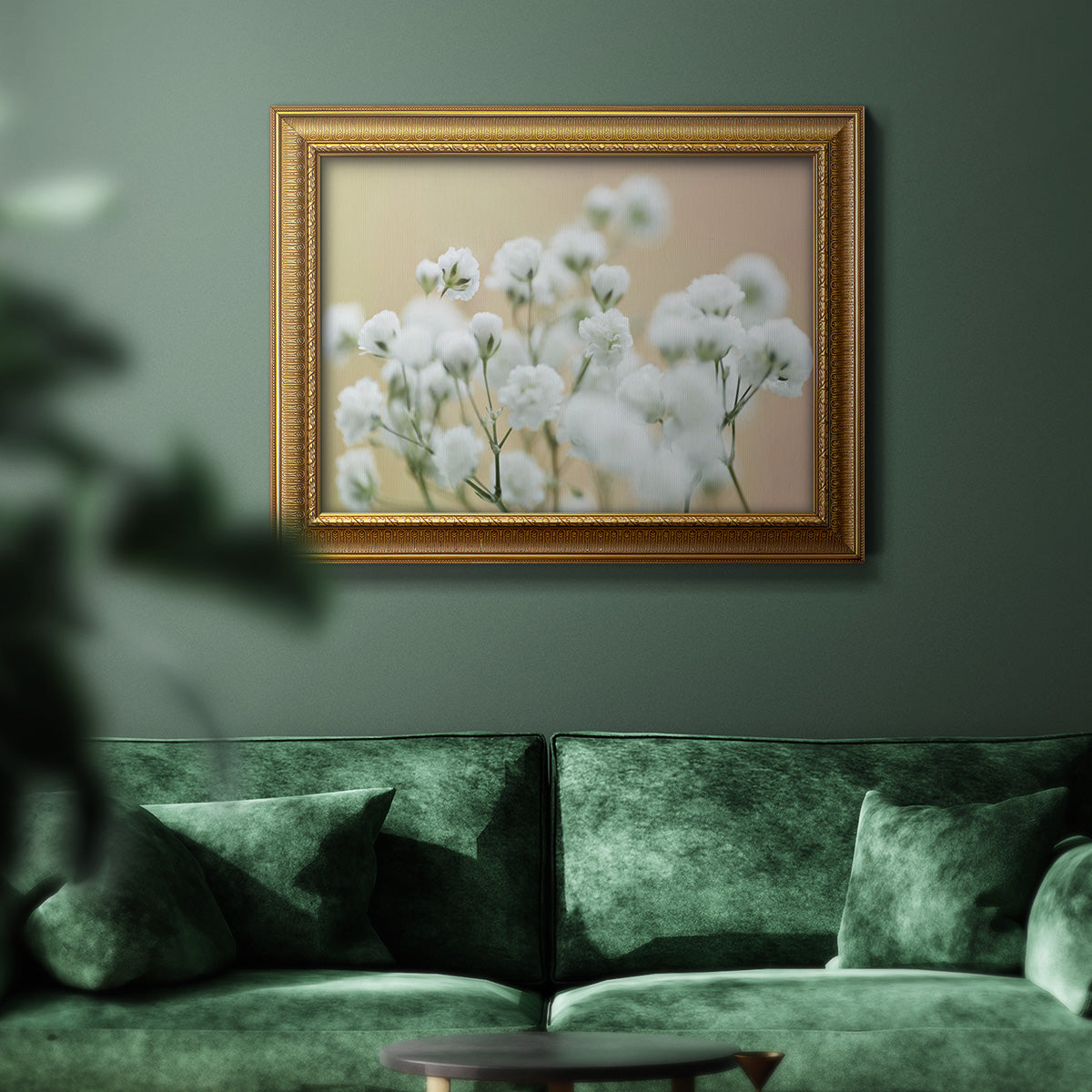 Baby's Breath Study II Premium Framed Canvas- Ready to Hang