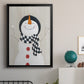 Festive Snowman II - Modern Framed Canvas Print