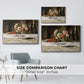 Strawberries and Champagne, c. 1881-1885 - Floater Framed Canvas Print