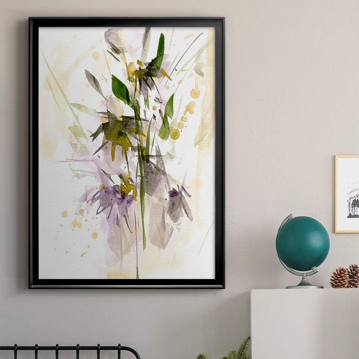 After Rain I - Modern Framed Canvas Print